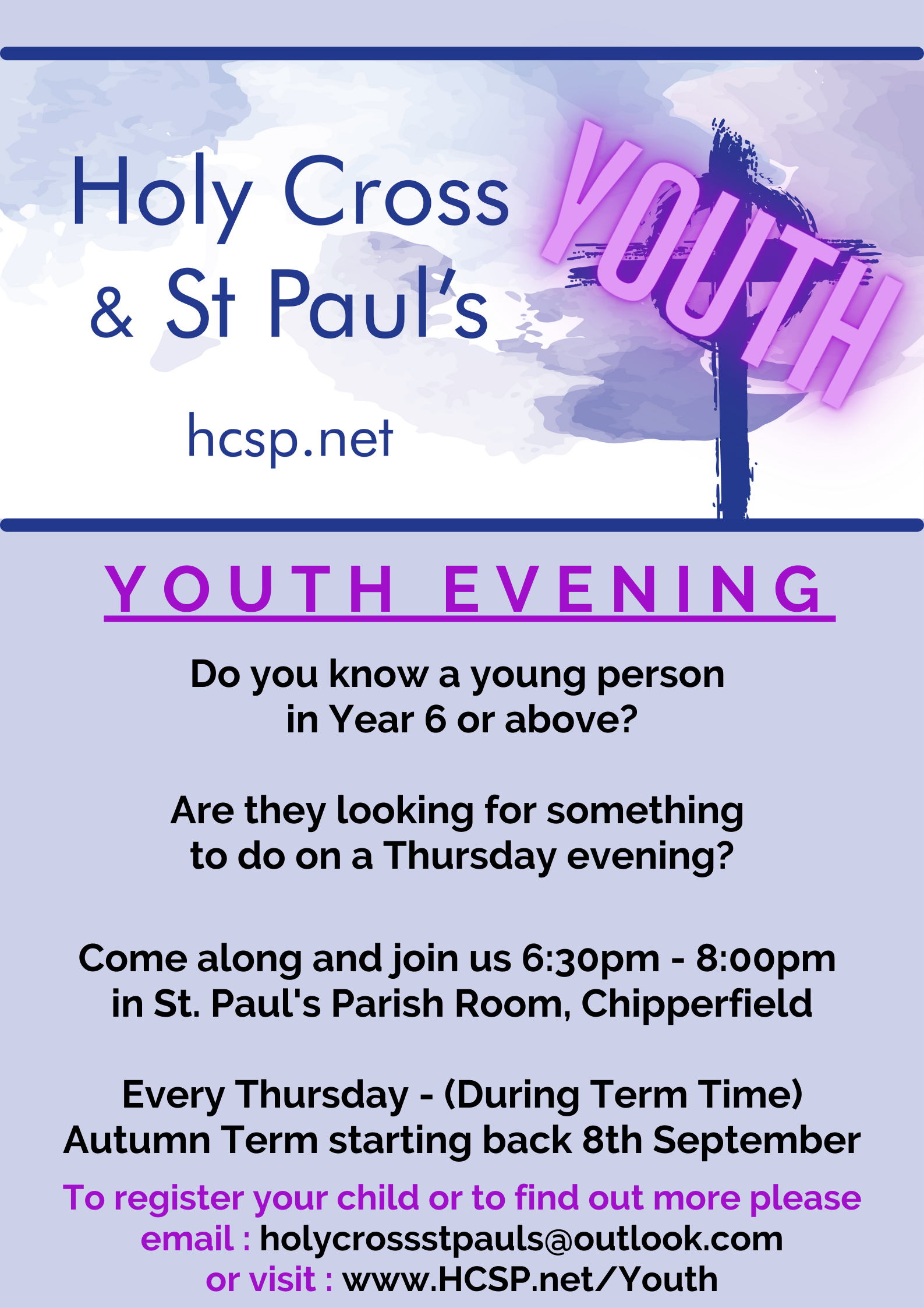 HSCP Youth Poster From Sept 20